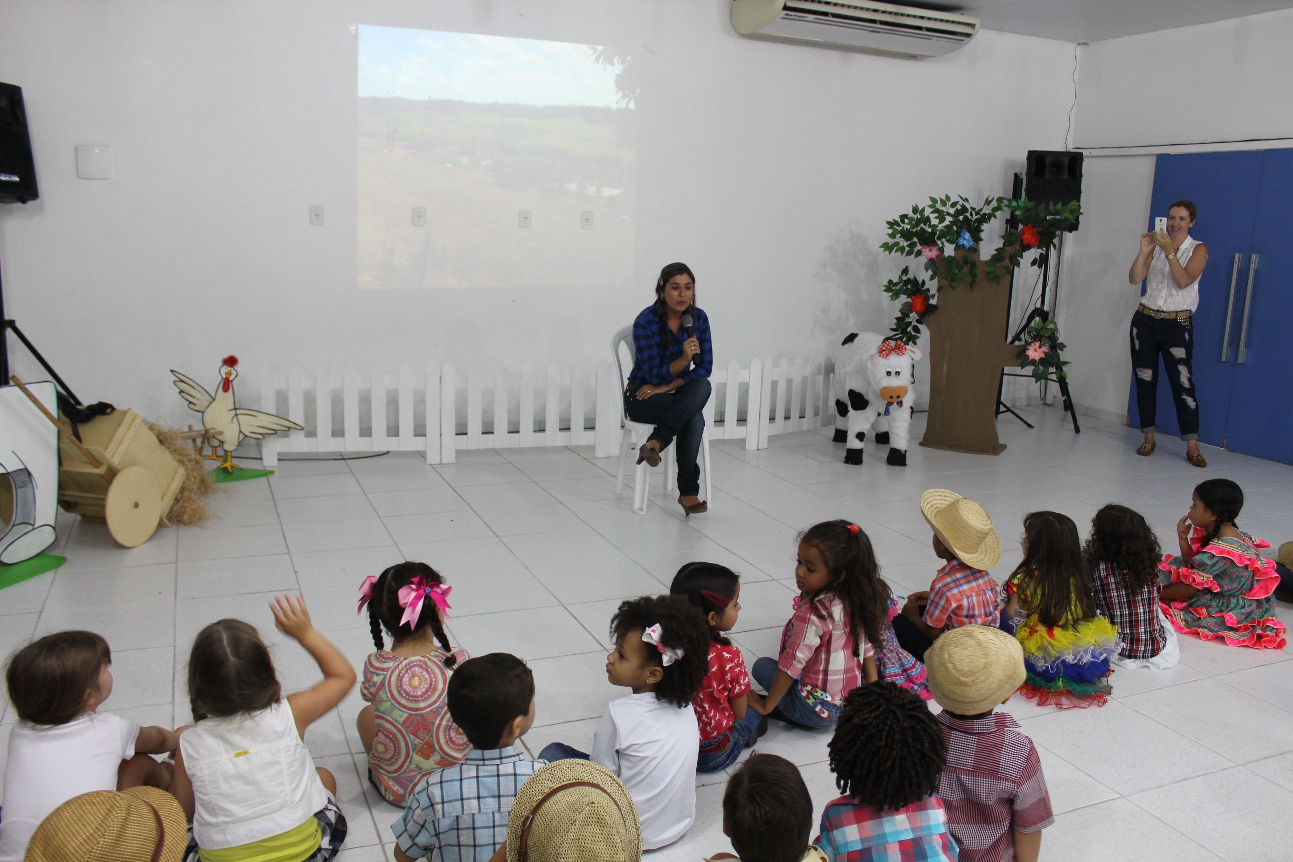 Projeto Animais da Fazenda Escola Espaço Educar